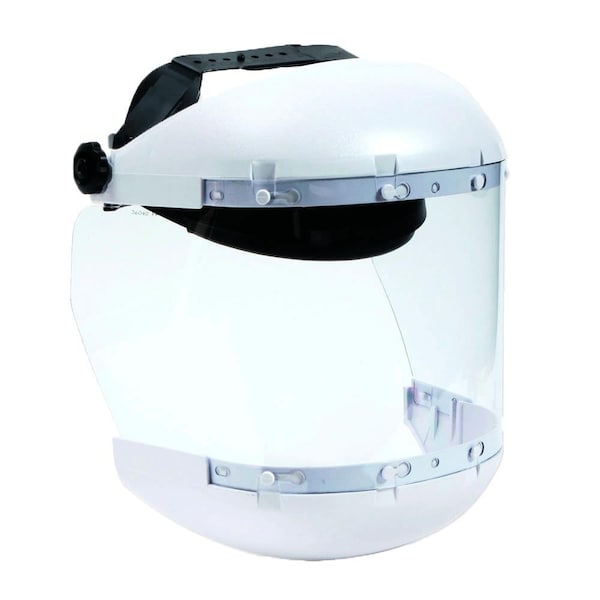 311 Series Premium Face Shield, Single Crown, Clear Tint Anti-Fog